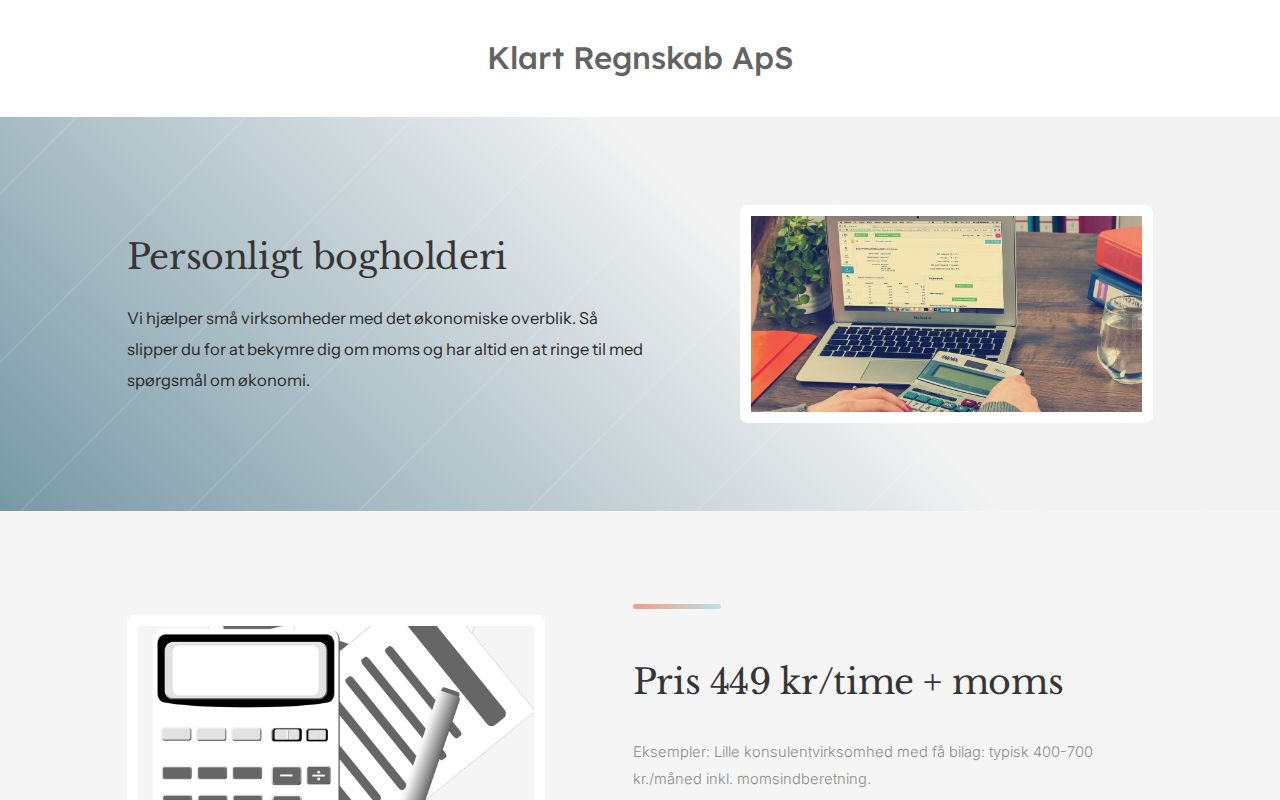 Klart Regnskab ApS logo